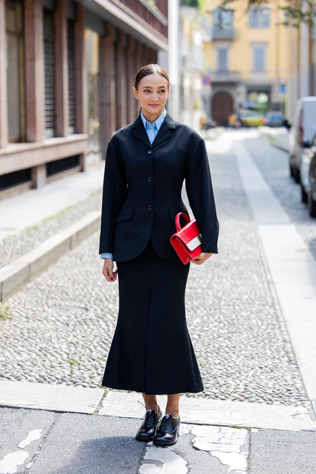 street style navy blue