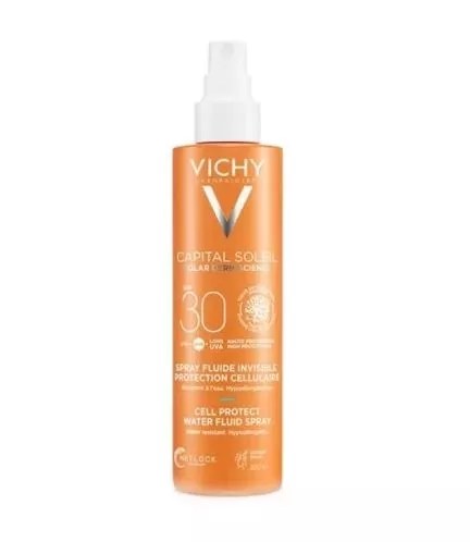 Capital Soleil Cell Protect Water Fluid Spray SPF30, Vichy (στα φαρμακεία)