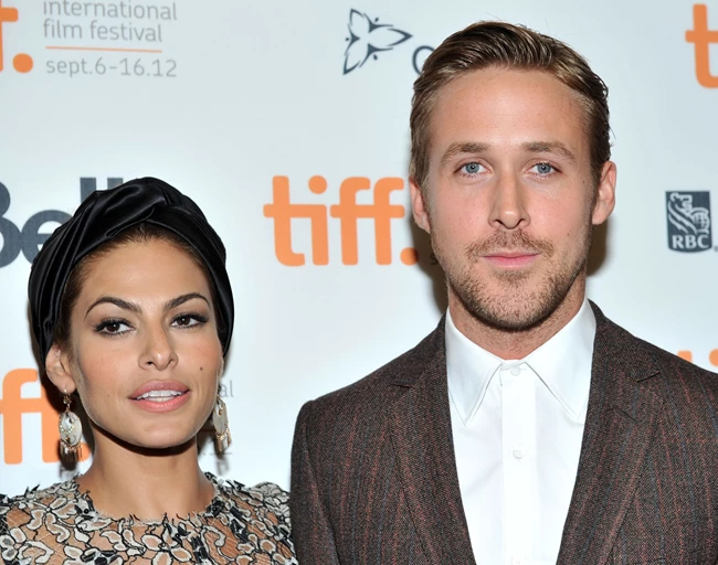 Celebrities Eva Mendes Ryan Gosling