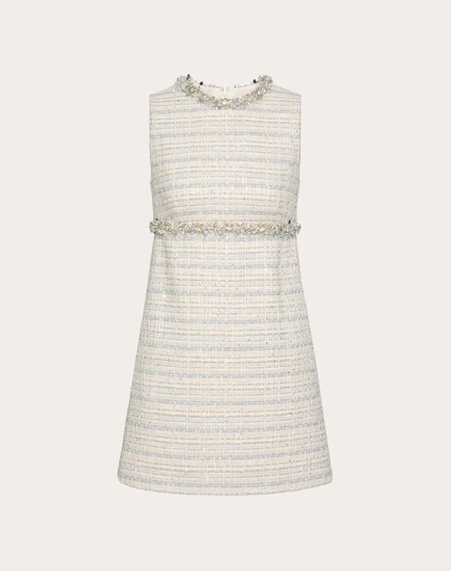 Tweed μίνι φόρεμα, Valentino.