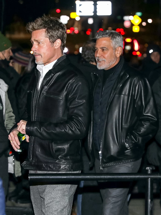 Brad Pitt - George Clooney