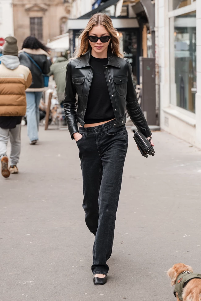 μπαλαρίνες & τζιν street style