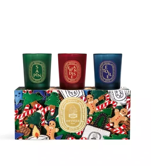 Limited-Edition Set of Three Small Scented Candles, Diptyque (atticadps.gr)