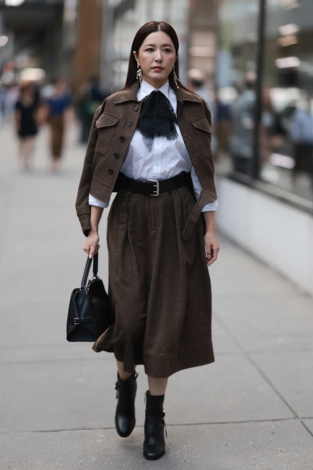 καφέ street style