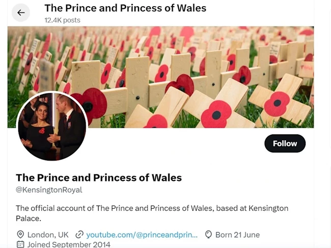 Kate Middleton - Πρίγκιπας William | Η αλλαγή στον λογαριασμό τους στο Twitter