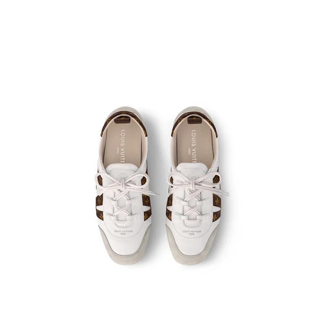 WHITE MIX MATERIALS LV SNEAKERINA