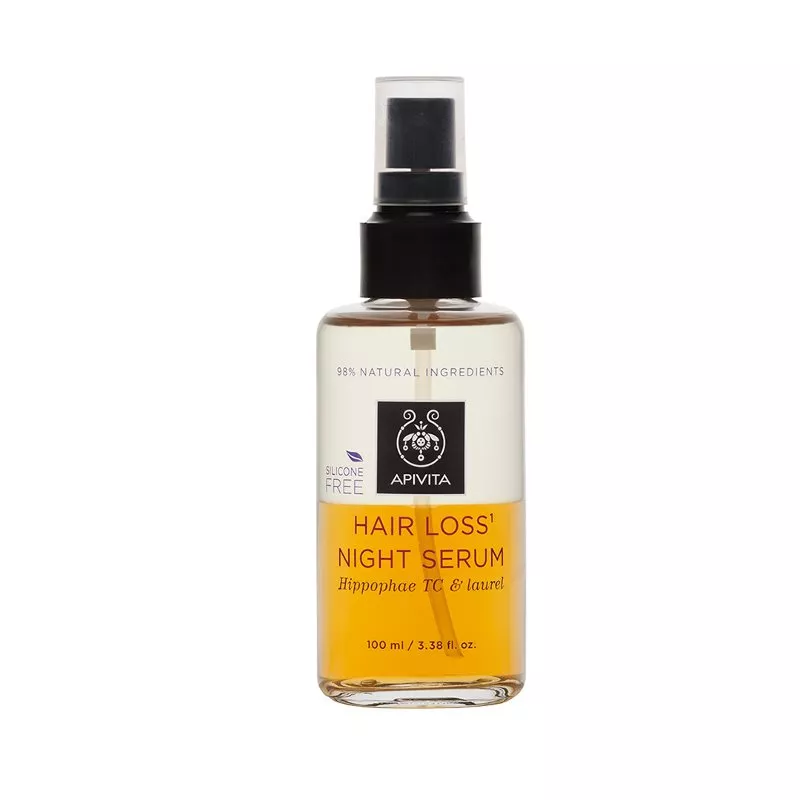 Ορός νύχτας κατά της τριχόπτωσης, Hair Loss Night Serum, Apivita (στα φαρμακεία)