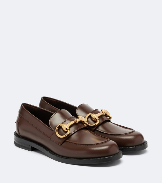 Boulevard Horsebit δερμάτινα loafers, Gucci.