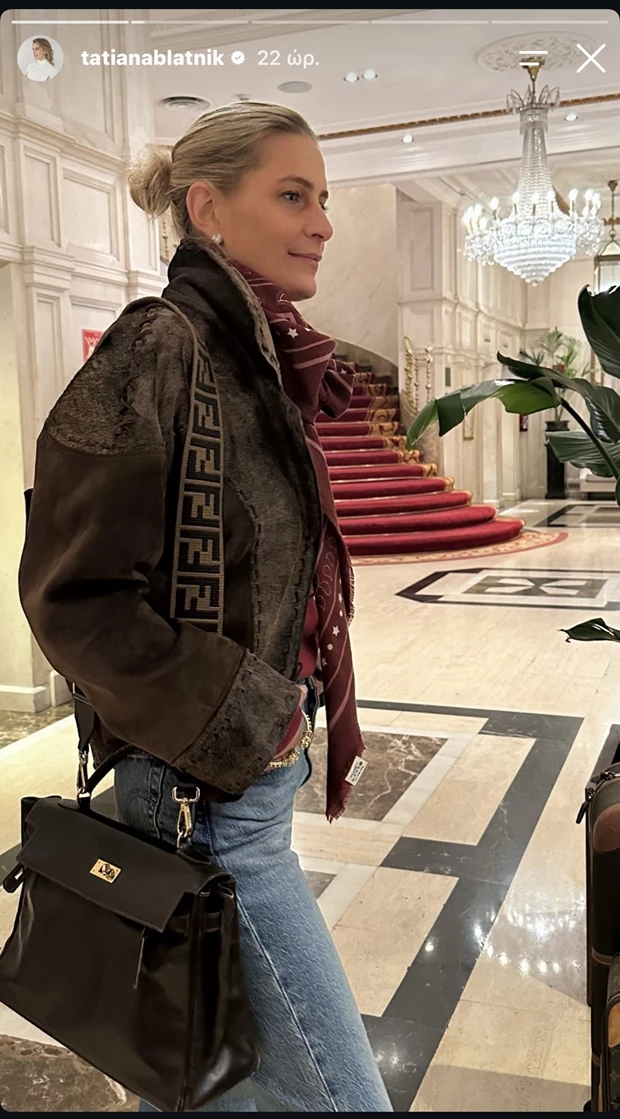 Η Tatiana Blatnik στο Fénix της Μαδρίτης, το ξενοδοχείο που φιλοξένησε τους Beatles και τη Rita Hayworth