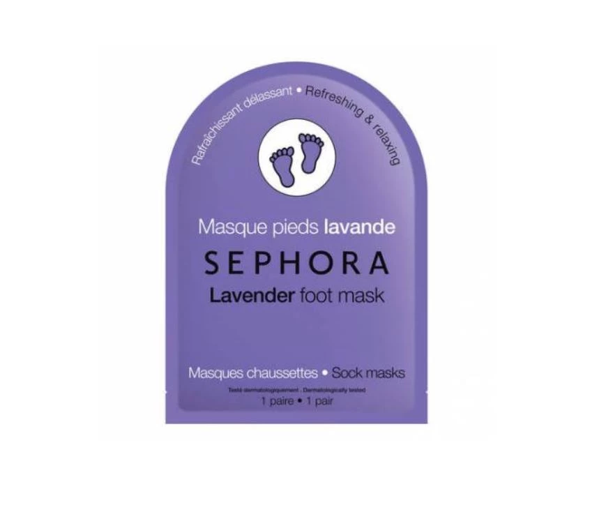 Μάσκα ποδιών με άρωμα λεβάντας, Lavender Foot Mask, Sephora Collection (sephora.gr)
