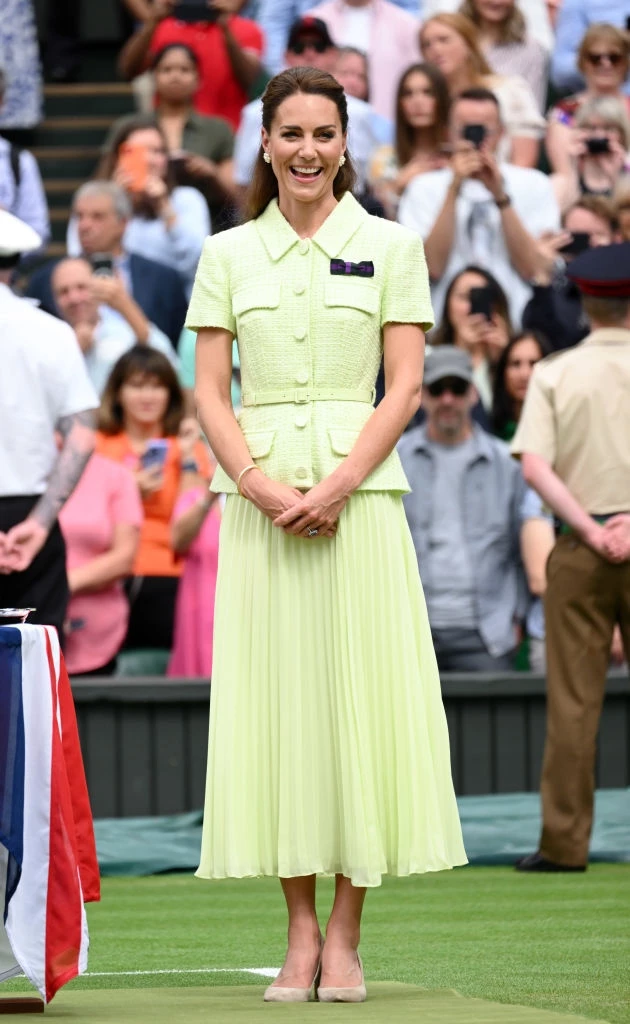 Kate Middleton | Επέστρεψε στο Wimbledon με ένα σύνολο εμπνευσμένο από το τένις