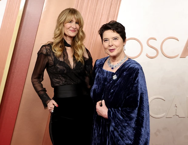 Isabella Rossellini και Laura Dern