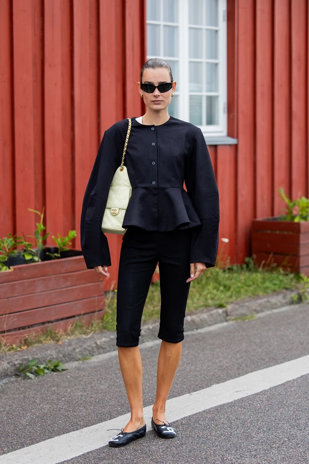 STREET STYLE LOOK: Κάπρι με μπαλαρίνες