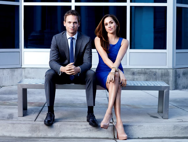 Meghan Markle - Patrick J Adams Suits