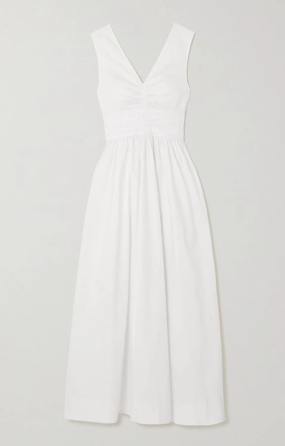 Λευκό μάξι φόρεμα, Staud.