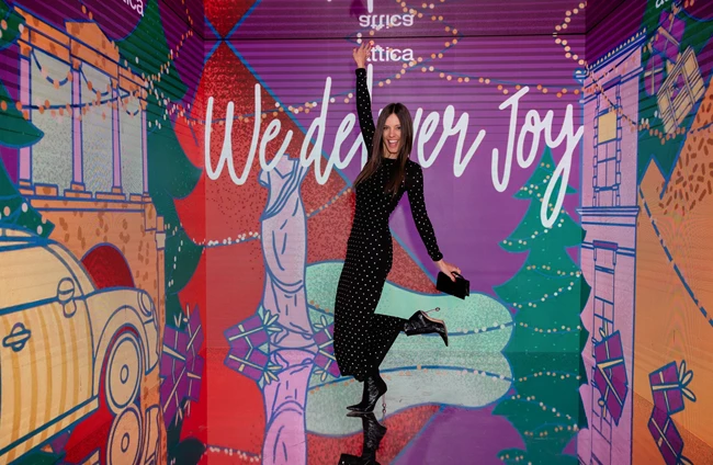 Η Χρυσιάννα Ανδριοπούλου με outfit RABANNE, attica.