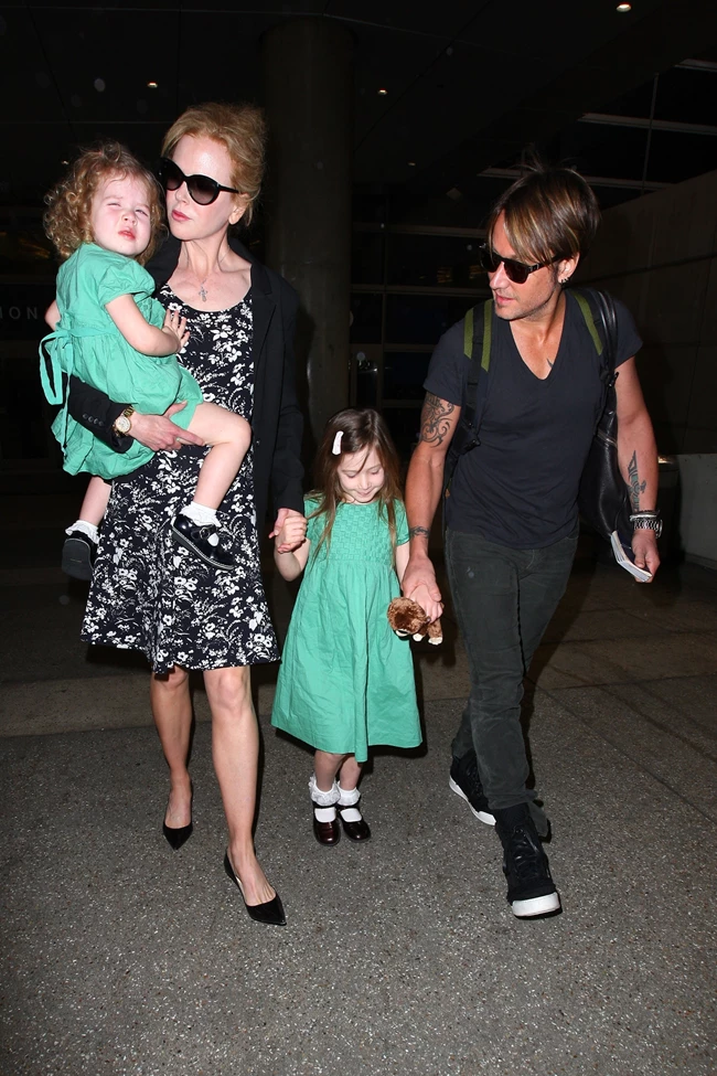 Nicole Kidman κόρες, παιδιά, οικογένεια