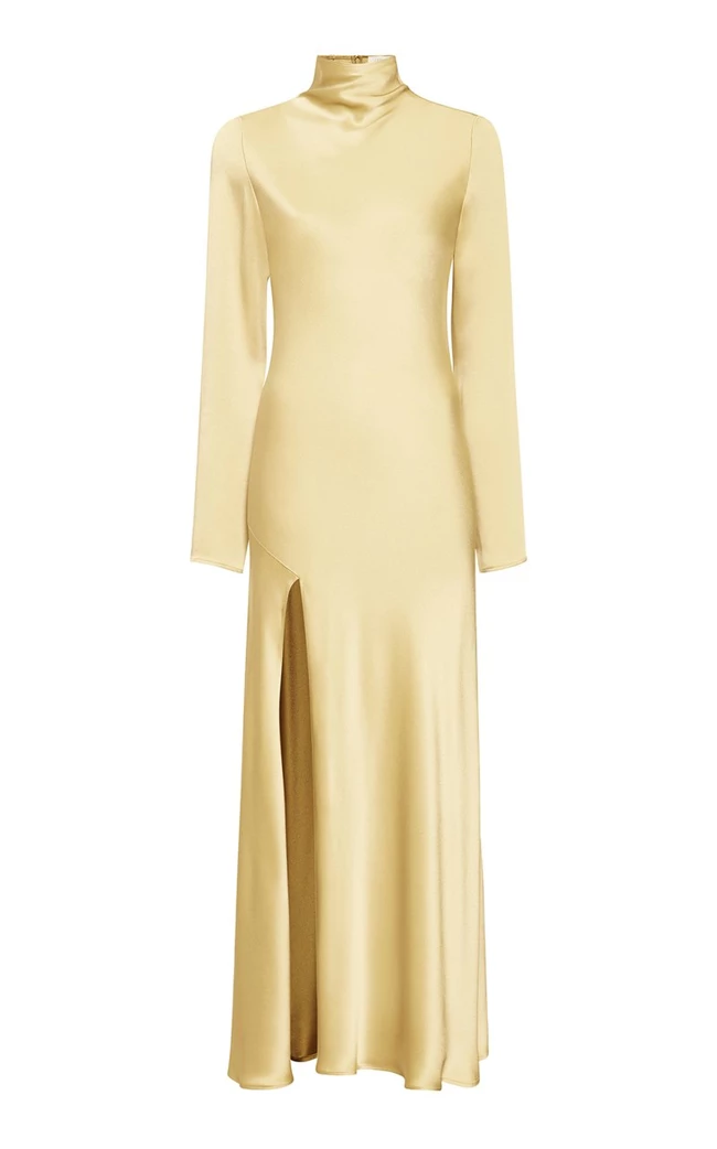 Σατέν μάξι φόρεμα, LAPOINTE.