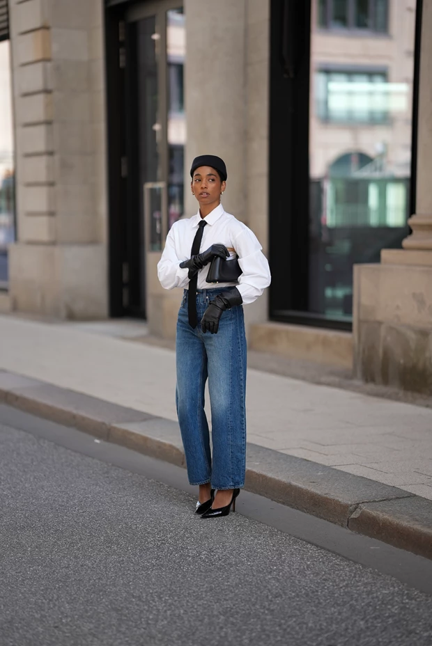 ψηλόμεσα τζιν παντελόνια