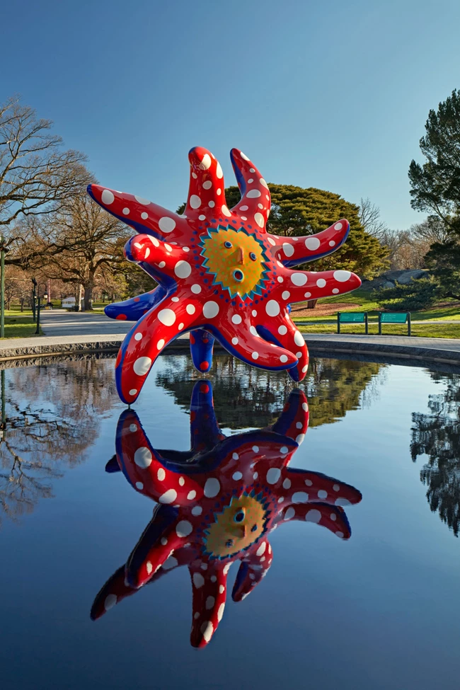 Τα έργα της Yayoi Kusama στο Βοτανικό Κήπο της Νέας Υόρκης