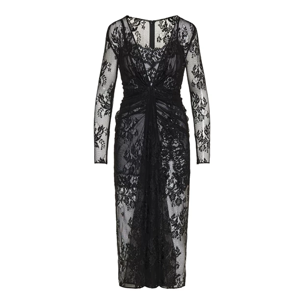 Floral lace φόρεμα Dolce&Gabbana, luisaworld.com.