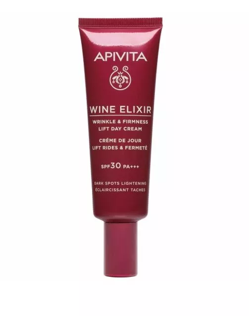 Wine Elixir Wrinkle & Firmness Lift Day Cream, APIVITA (στα φαρμακεία)