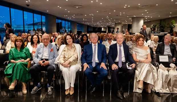 Κατερίνα Σακελλαροπούλου | Σπάνια δημόσια εμφάνιση στην προβολή του ντοκιμαντέρ "Η γυναίκα πίσω από τον Έλγιν"