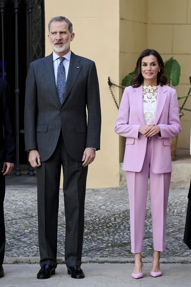 Βασιλιάς Felipe και βασίλισσα Letizia