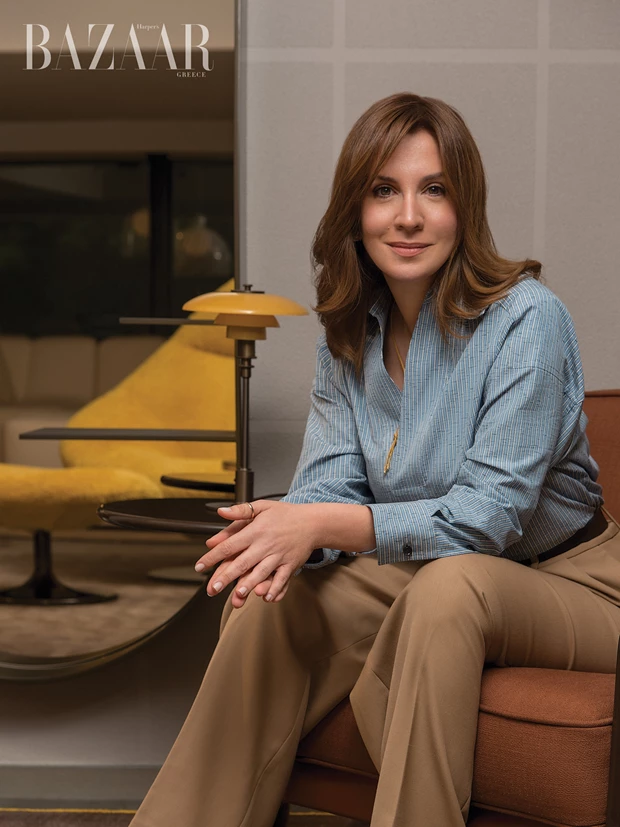 Η Νίκη Λυμπεράκη στο Harper's Bazaar: "Οι γυναίκες πάμε κόντρα στους νόμους του χρόνου"