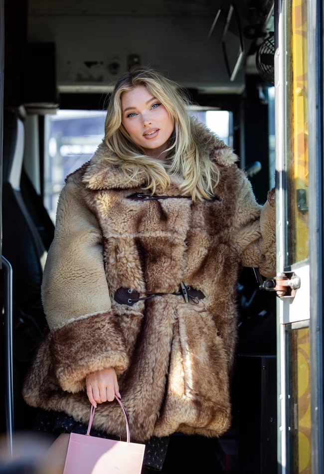 faux fur coat
