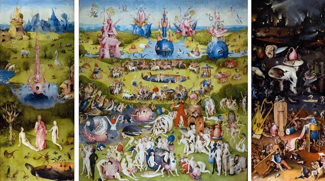 The Garden of Earthly Delights, Hieronymus Bosch