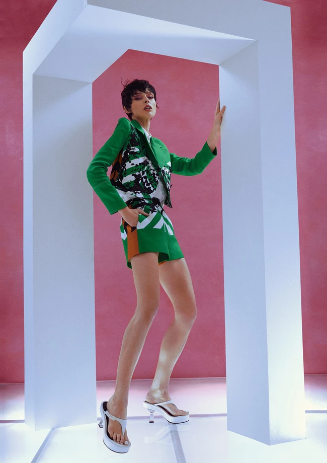 Coco Rocha Harpers Bazaar March 2022