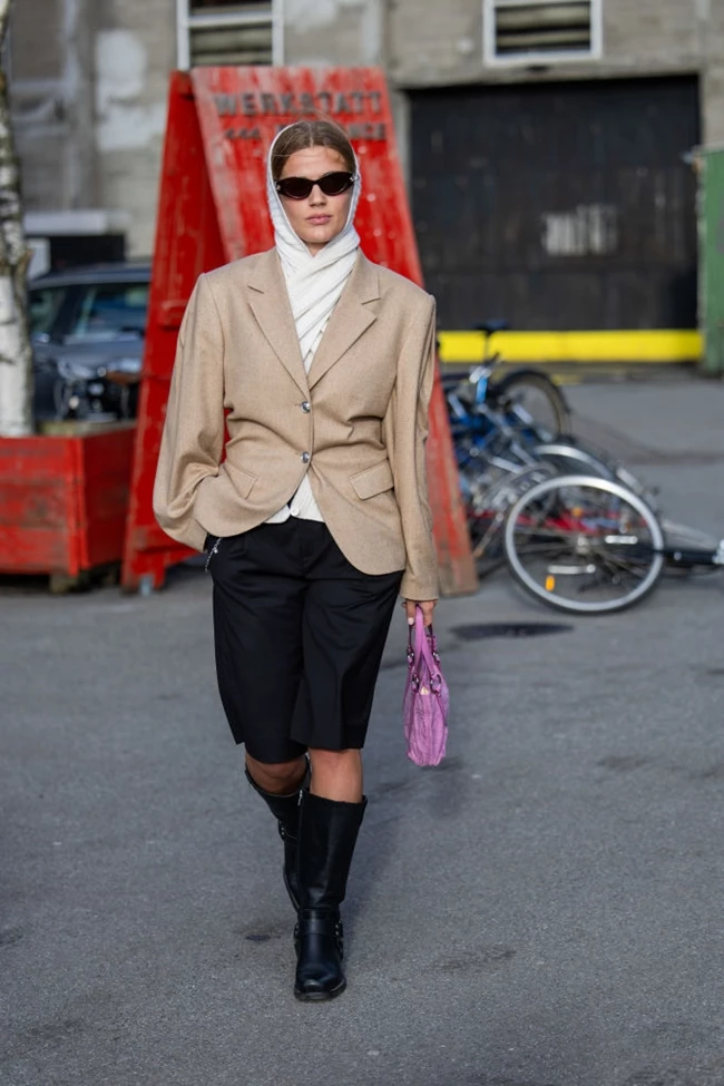 blazer street style