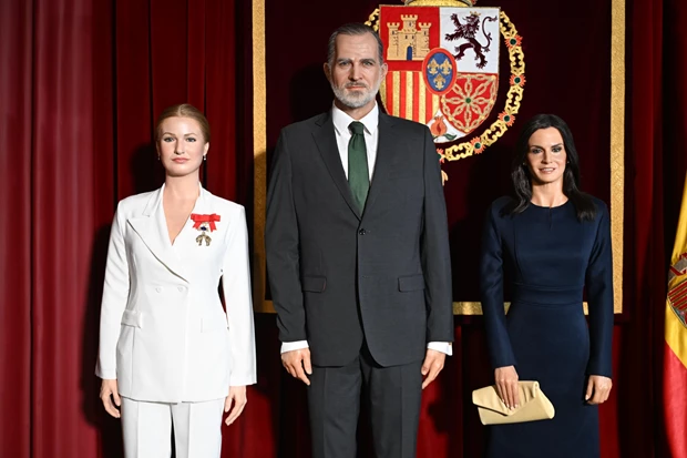 πριγκίπισσα Leonor κέρινο ομοίωμα