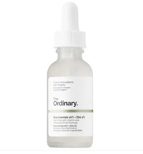 Ορός με νιασιναμίδη και ψευδάργυρο, Niacinamide 10% + Zinc 1%, The Ordinary