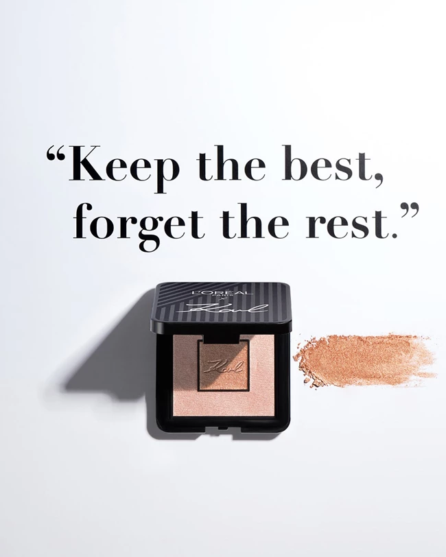 H νέα συλλογή Karl Lagerfeld x L’Oreal Paris είναι γεγονός