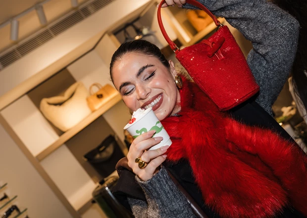 Μαρία Γεωργοπούλου Longchamp event December 2025