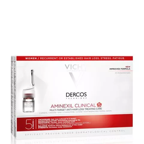 Dercos Aminexil Clinical 5 Femme, Vichy (στα φαρμακεία)