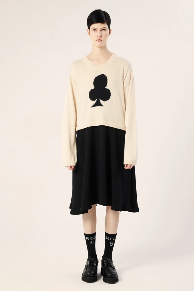 Bi material dress MM6 Maison Margiela