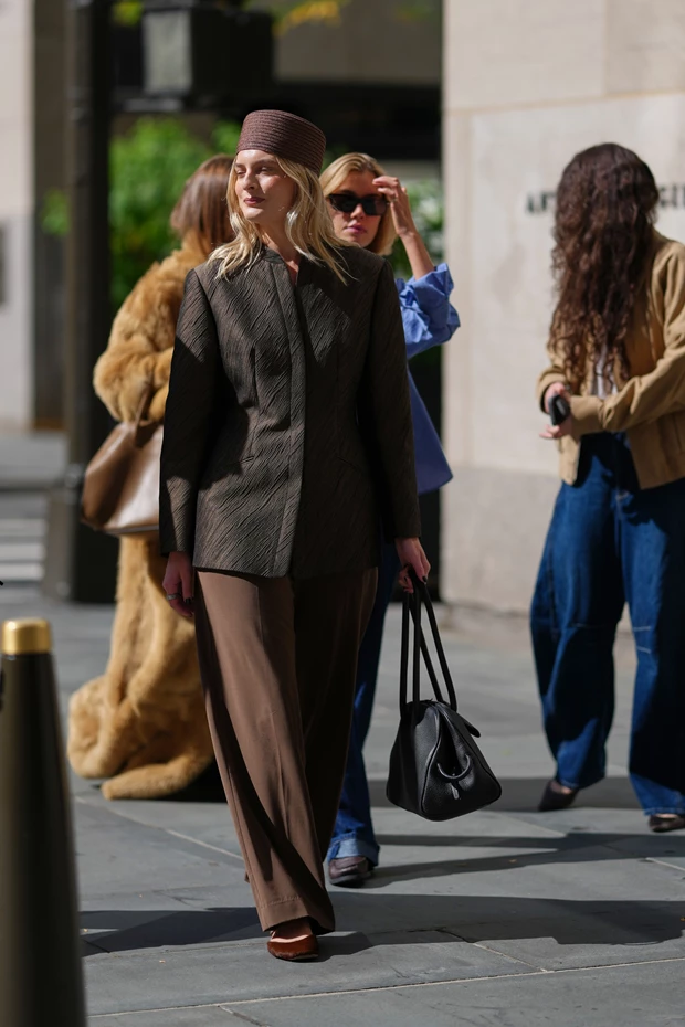 καφέ μαύρο street style