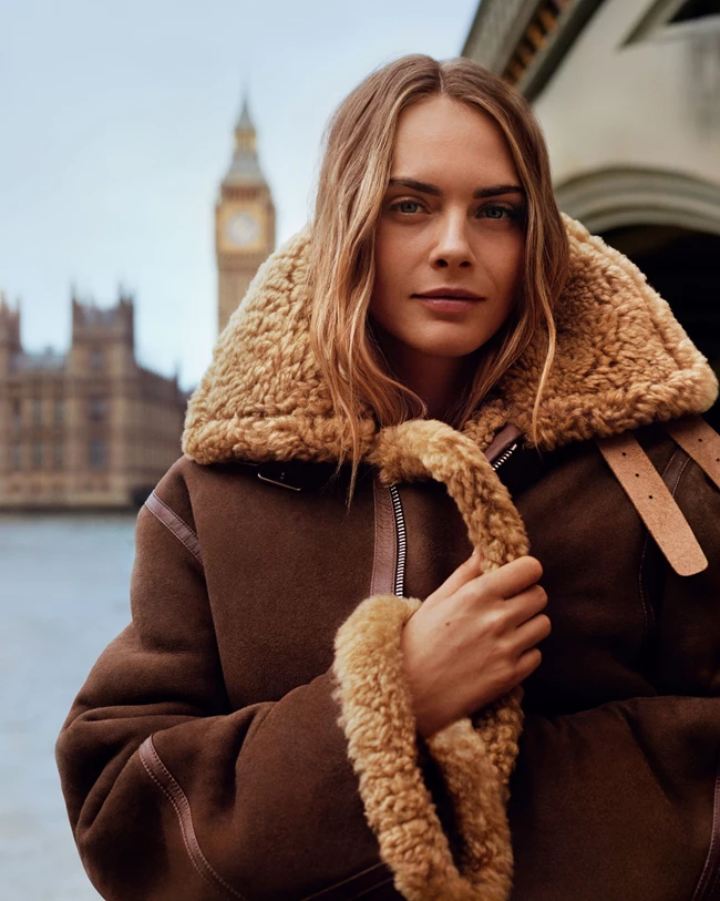 Burberry Outerwear Cara Delevingne
