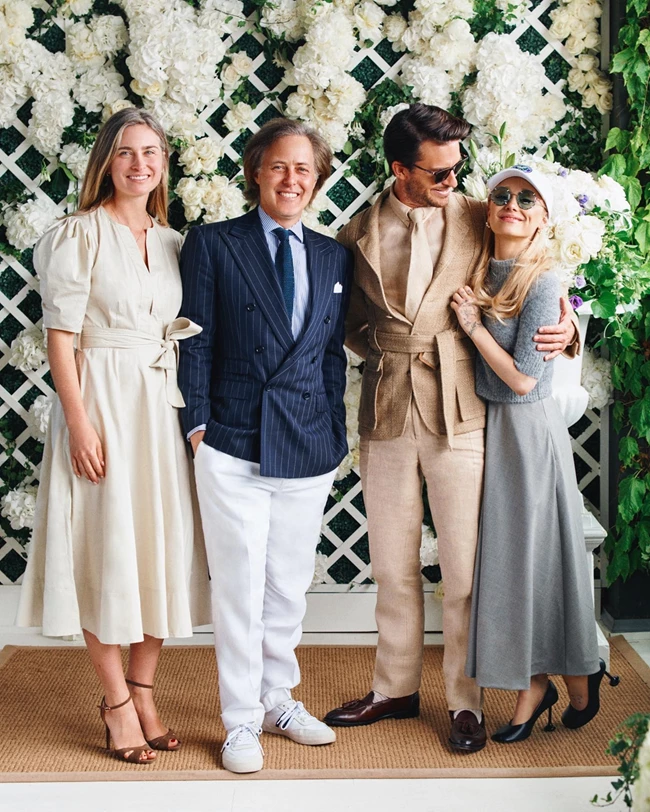 Lauren Bush Lauren, David Lauren, Jonathan Bailey,Ariana Grande