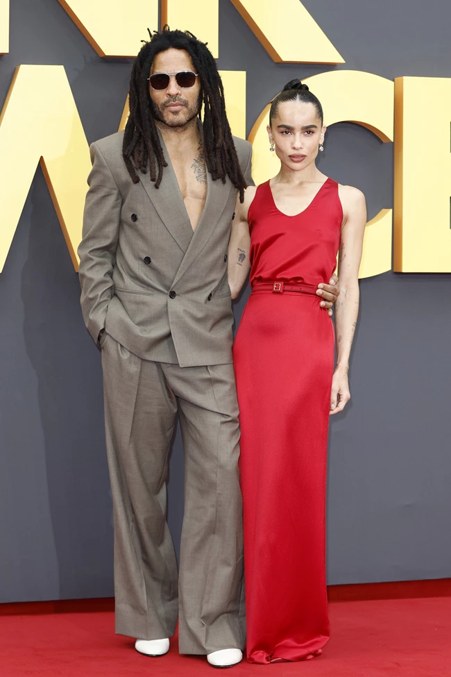 Zoë και Lenny Kravitz | Αναβάθμισαν το πατέρας και κόρη στο κόκκινο χαλί