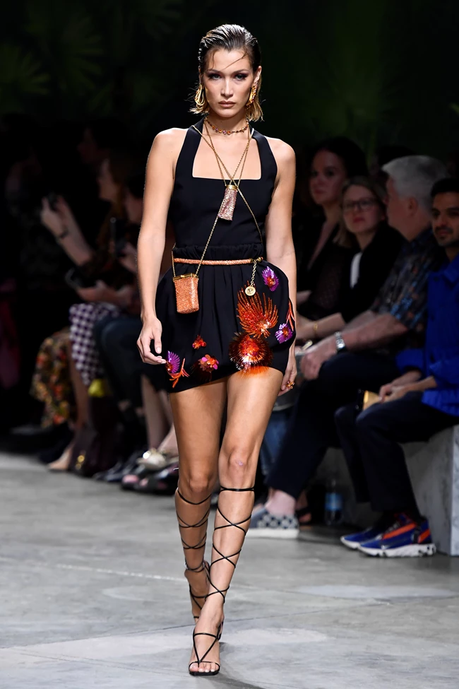 bella hadid versace