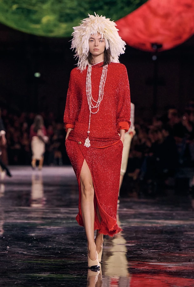 Total look Chanel από τη συλλογή Άνοιξη Καλοκαίρι 2026.