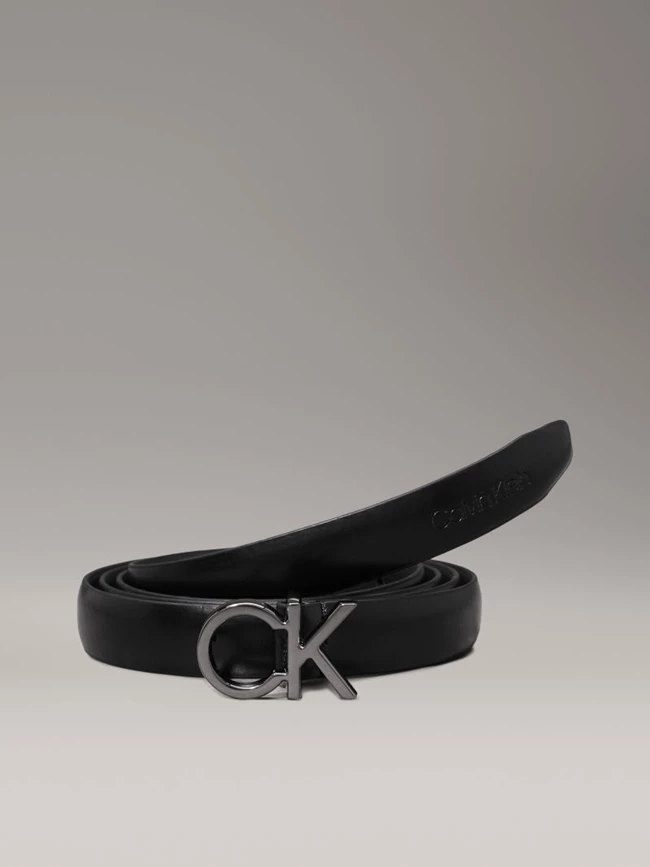Slim δερμάτινη ζώνη, Calvin Klein.