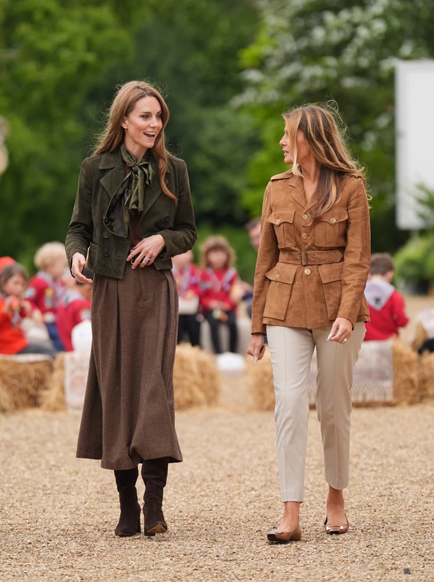 Kate Middleton και Melania Trump