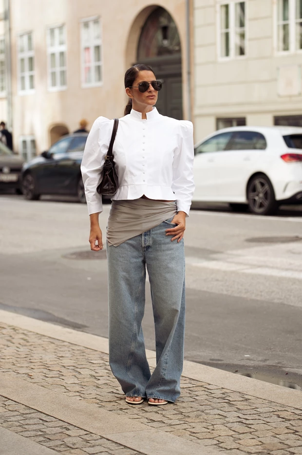 ψηλόμεσα τζιν παντελόνια