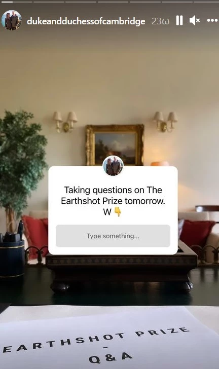 Πρίγκιπας William | Έδειξε στο Instagram το υπέροχο γραφείο του στο Παλάτι του Kensington