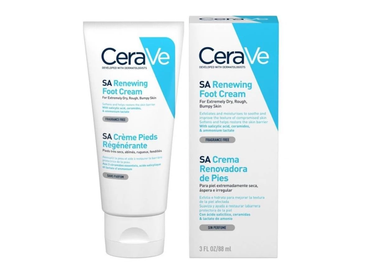 Αναπλαστική κρέμα ποδιών, Renewing Foot Cream, CeraVe (στα φαρμακεία)